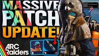 ARC Raiders HUGE PATCH UPDATE! New Skins & BIG Nerf!