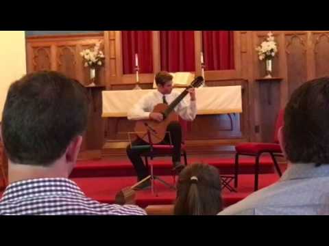 Theme on variations by Handel recital
