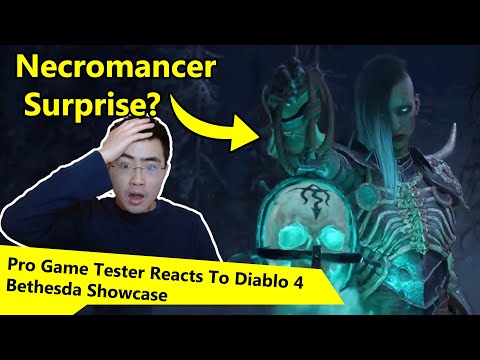 Professional Game Tester / Game Project Manager Reacts To Diablo 4 Gameplay Xbox | Besathea Showcase