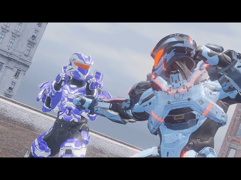 Cake Station Contest Entry | Kick vs Punch | Halo Fight Animation