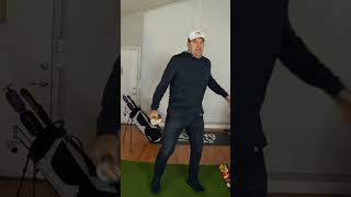 Compound Pivot walking motion golf swing