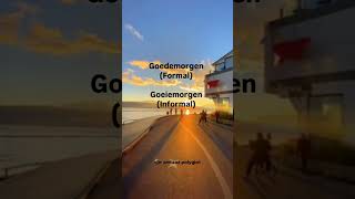 How to say Good Morning in Dutch #dutch #nederlands #shortvideo #easydutch #easylanguage #viralvideo
