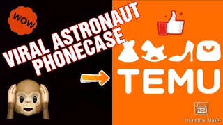VIRAL PHONECASE📲 ASTRONAUT👩‍🚀#trending #shorts #gadgets #Temu #giftideas #viral #video #funny #tips