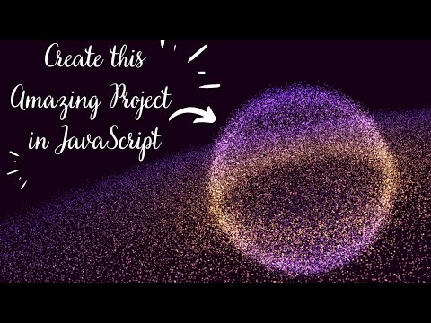 Create Animated Spiral Galaxy Using HTML, CSS & JavaScript | Advanced JavaScript Projects