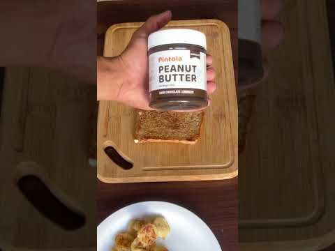 Quick Preworkout Meal🍞#shorts #preworkout #healthyrecipes #peanutbutter