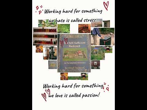 Stress vs. Passion #homesteading