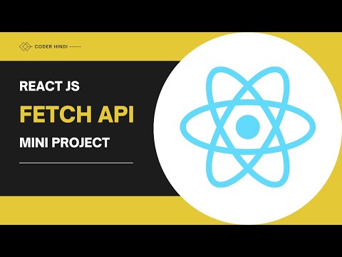 🔴 How To Fetch API Using React JS Tutorial in Hindi with Axios in 2023 | Coder Hindi