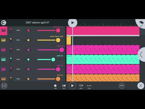 Fl Studio Mobile| Electro House| Unfinished track 8