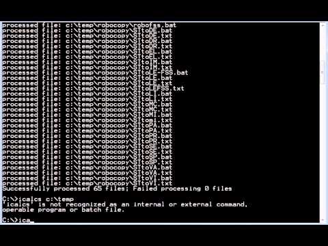 Scripting icacls change files permissions