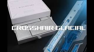 The Ultimate White Motherboard!  Asus Rog X870E Crosshair Glacial: Unbox, Overview, Bios and Build