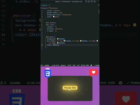 Elevate User Experience: Button Hover Effects with HTML and CSS