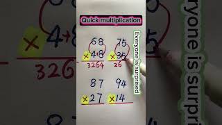 Quick multiplication hack EVERYONE needs! 🚀💥 #MathHacks #maths #multiplication #mathstricks #foryou