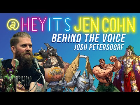 Behind ROADHOG @playoverwatch | Behind the Voice with Jen Cohn | JOSH PETERSDORF