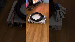 @mikrotik CRS504-4XQ-IN #ASMR. Full video soon! #devops #network #sysadmin #networkadmin
