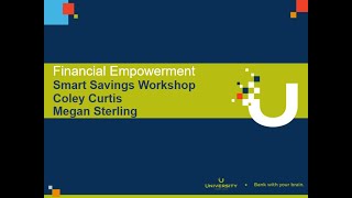 Financial Empowerment Starts Here: A Smart Savings Workshop