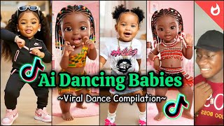 New Viral Dance Challenge 🔥~ Best Ai Dancing Babies | Tiktok Dance Challenge