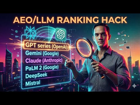 AEO Visibility Ranking Tool to See Exactly Where You’re Showing up in LLMs with Sam Calhoun