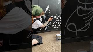 Mural video coming soon!! #smallyoutuber #artreveal #viralvideo #muralwork #fairycore #painting