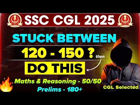 INCREASE YOUR MARKS FROM 120 TO 160+ | SSC CGL 2025 | MOCK TEST MARK INCREASE  #ssc #ssccgl