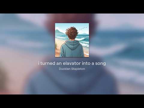 i turned an elavator into a song