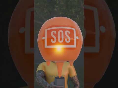 Balloon That Could Save Your Life  #flare #shorts #sos
