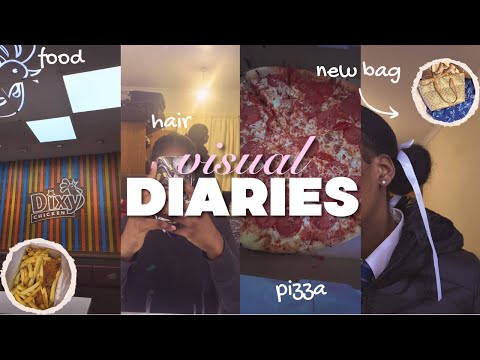 👸🏾VISUAL DIARIES 001 | Week vlog, dixy's , domino's....