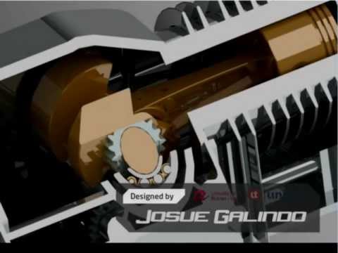Single Cylinder Engine - Dassault 3DS Project of the Year Contest (Presentation)