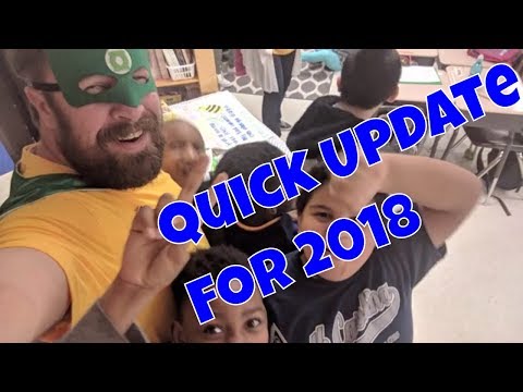 Mr Lee Teaches 2018 Update Video (January 15)