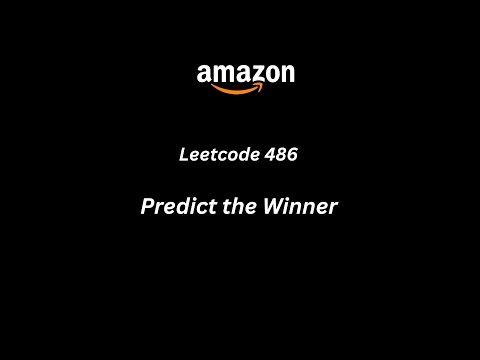 Predict the Winner || Leetcode 486 || JAVA