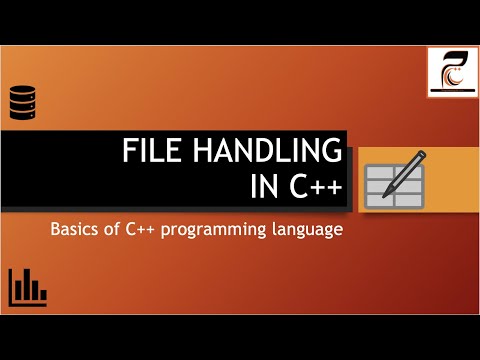 File handling best explanation- Part 1
