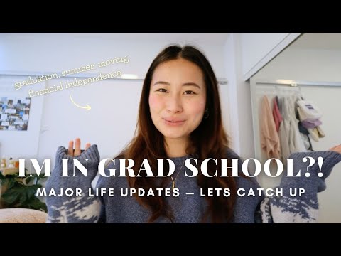 IM IN GRAD SCHOOL NOW?! Major life updates – starting grad school, working two jobs, moving...