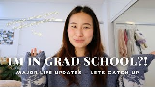 IM IN GRAD SCHOOL NOW?! Major life updates – starting grad school, working two jobs, moving...