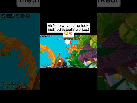 Is the No Look Method Actually Real?? 🌱👀🤯 | Roblox Grow a Garden #roblox #robloxedit #growagarden
