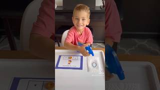 Solve and Spray #kidsactivities #selfcheck #kids #learning #learn #homeschooling