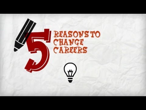 5 Good Reasons to Change Careers