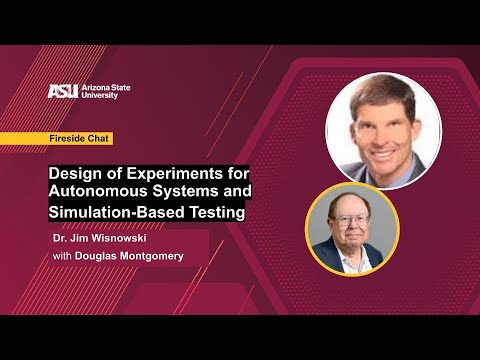 Design of Experiments for Autonomous Systems and Simulation-Based Testing | Fireside Chat