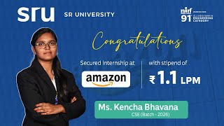 From Campus to Amazon Internship | Kencha Bhavana | CSE Student | ₹1.1 LPM