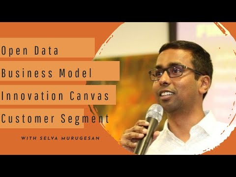 Open Data Business Model Canvas Customer segment