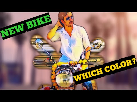 TAKING DELIVERY OF MY NEW ROYAL ENFIELD CLASSIC 350 | BULLET | ROYAL ENFIELD | GUESS BIKE COLOR