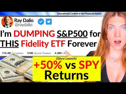 DUMPING my S&P500 For THIS New Fidelity ETF: BUYING & HOLDING FOREVER!