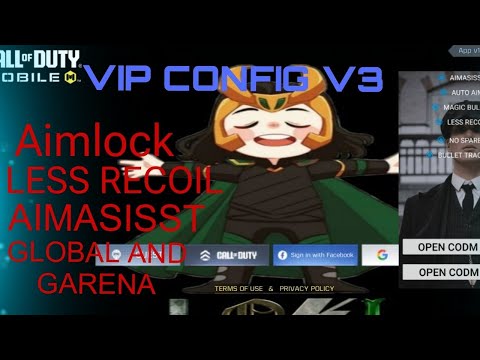 CODM NEW VIP S6 CONFIG  AIMBOT AIMLOCK NO ANY BAN GARENA AND GLOBAL  FULL SAFE MAIN ACCOUNT NON ROOT