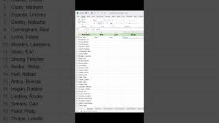 Amazing Excel trick that will make your work faster and easier! #excelshortcuts ,#exceltutorials