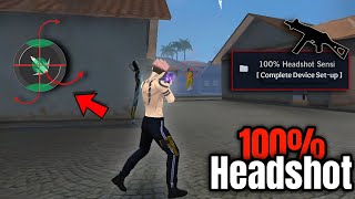 Use This.. Complete Device Set-up And Get [ NO RECOIL ] 100% Headhoshots⚙️📲| All Device Working ✅