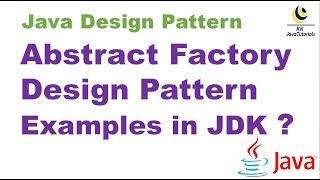 Abstract Factory Design Pattern Examples in JDK ? || Design Pattern interview Question