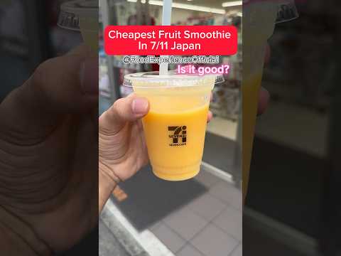 Viral SEVEN ELEVEN SMOOTHIE in Japan #japan #smoothie#shorts