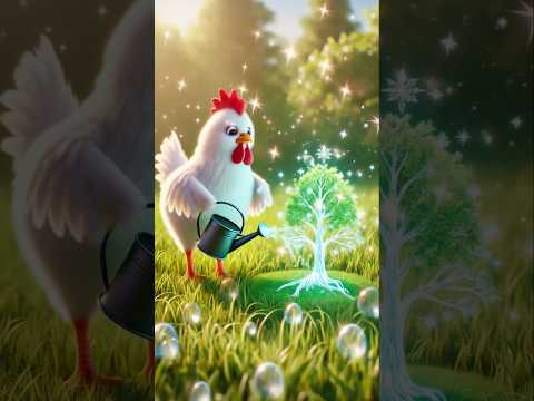 "इस जादुई मुर्गी ने उगाया चमकता पेड़ – देखिए क्या हुआ फिर!"#viral #viralvideo #shorts #ai #aishorts