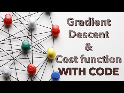 How machines learn to predict - Gradient Descent Cost function TUTORIAL