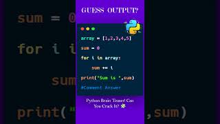 Only Geniuses Can Guess This Python Output! 😲🔥 #shorts #python #coding