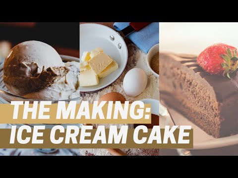 THE ICE CREAM CAKE MAKING | COOK IT | RDM TV