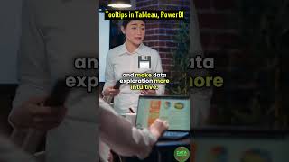 Tableau tooltips 📊💡, PowerBI | #datavisualization #cloud #tableau  #powerbi #shorts
